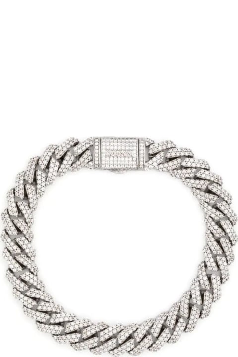 Jewelry for Men Darkai Mini Prong Pave Bracelet