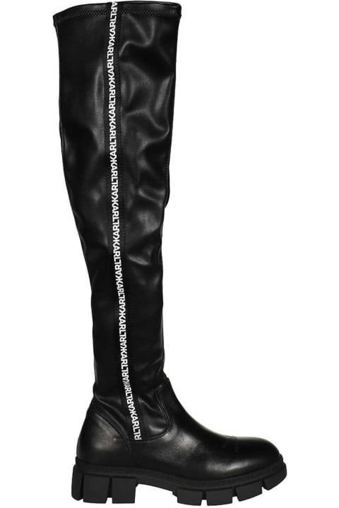 ウィメンズ Karl Lagerfeldのブーツ Karl Lagerfeld Over-the-knee Boots