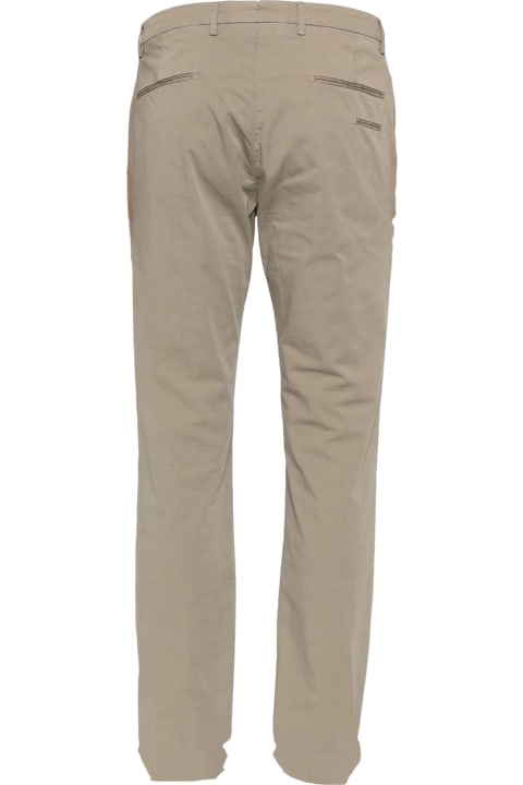 Fashion for Men Briglia 1949 Khaki Stretch-cotton Trousers
