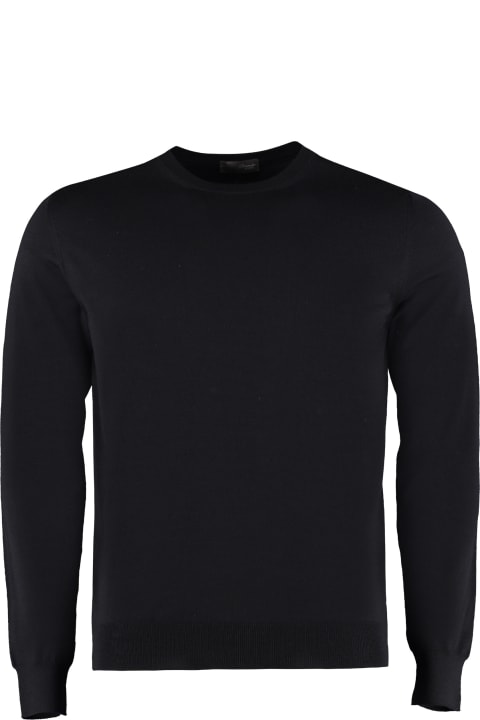 Sweaters for Men Drumohr Wool Crew-neck Pullover