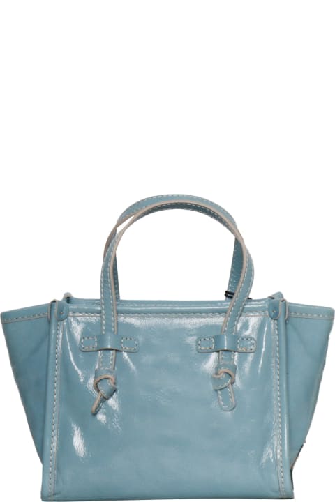 ウィメンズ Gianni Chiariniのバッグ Gianni Chiarini Light Blue Leather Bag