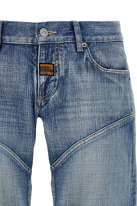 Balenciaga Relief Stitching Jeans | italist