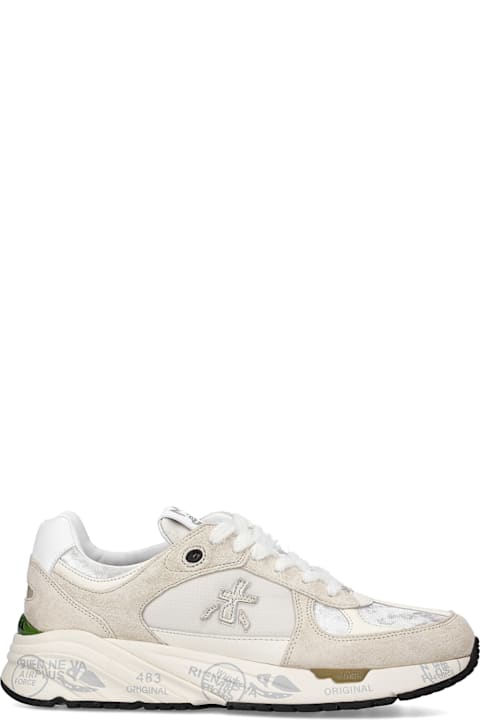 White Premiata Sneakers for Women White Premiata Sneaker Mase 7005 Cream