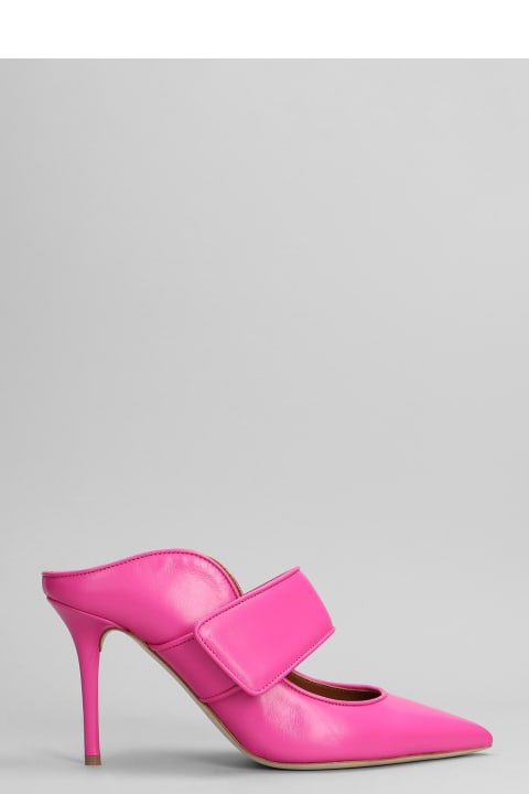 Helene Pumps In Rose-pink Leather