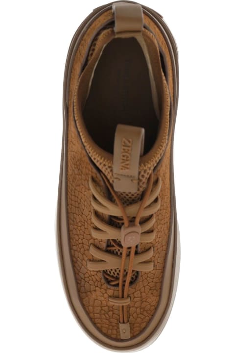 Zegna Shoes for Men Zegna 'triple Stitch Mrbailey' Sneakers