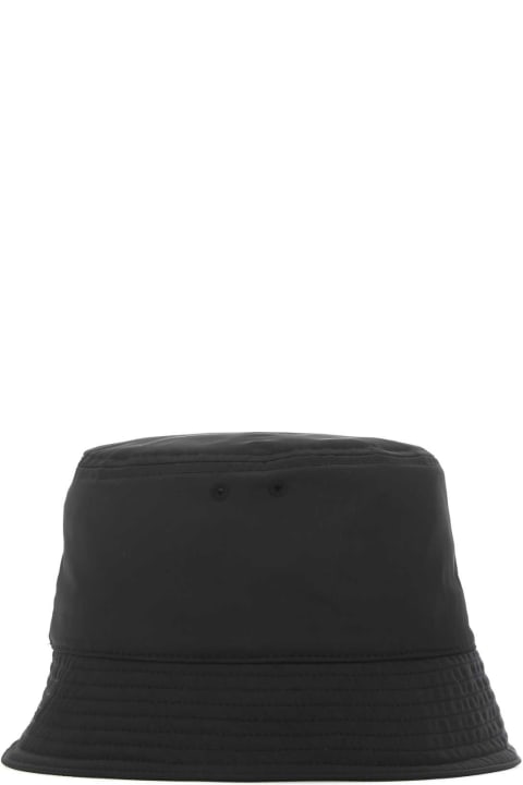 Hats for Men Valentino Garavani Black Polyester Hat