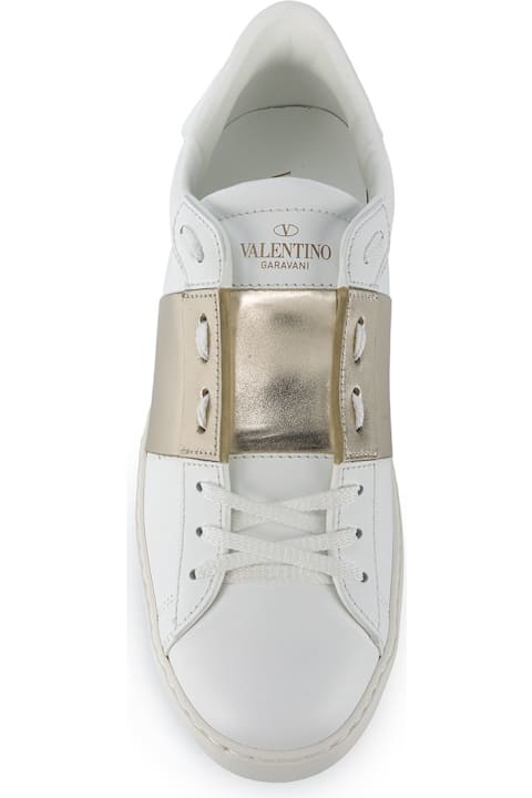 Valentino Garavani Open Leather Sneakers