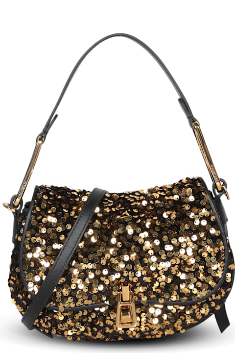 Homeware Coccinelle Magie Mini Paill Gold Bag