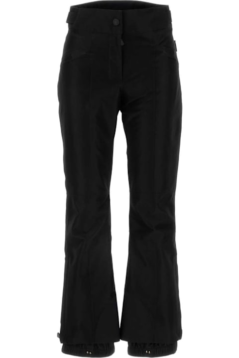 سراويل طويلة وقصيرة لـ السيدات Moncler Grenoble Black Polyester Pant