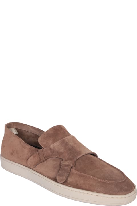 Officine Creative Loafers & Boat Shoes for Men Officine Creative Herbie 005 Suede Taupe Loafer