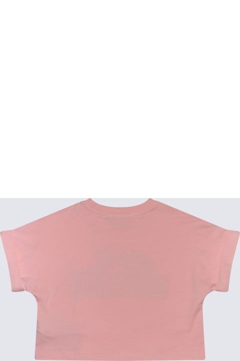 Moschino T-Shirts & Polo Shirts for Women Moschino Pink Multicolour Cotton Blend T-shirt