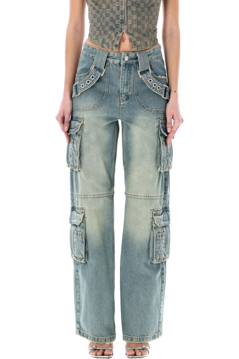 Fashion for Women MISBHV Harness Cargo Jeans