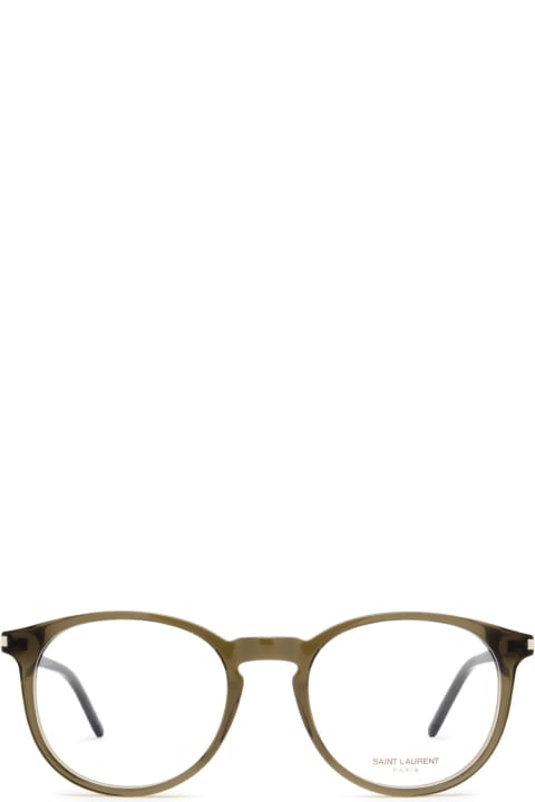 Saint Laurent Eyewear Eyewear for Men Saint Laurent Eyewear Sl 106 Green Glasses