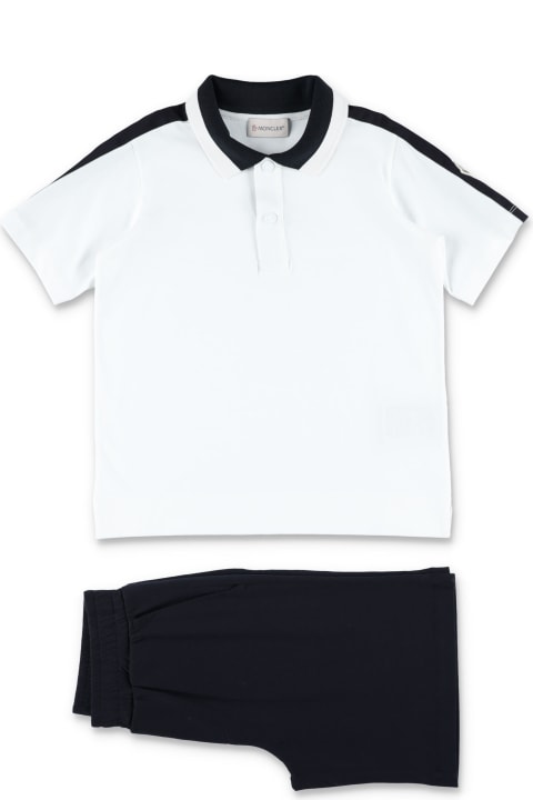 Suits for Boys Moncler Set Tee + Shorts
