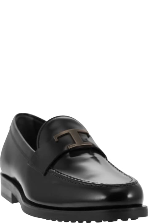 Tod's Loafers & Boat Shoes for Men Tod's Timeless Leather Loafer T