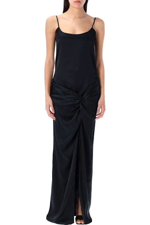 Homeware The Attico Satin Long Dress