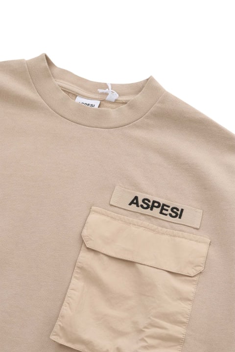 Aspesi Sweaters & Sweatshirts for Boys Aspesi Beige Sweatshirt
