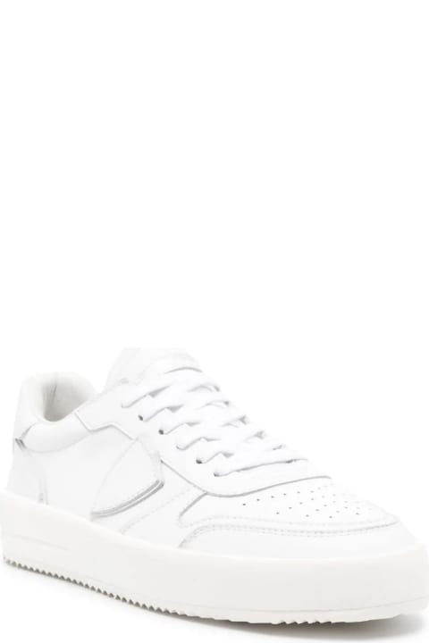 ウィメンズ新着アイテム Philippe Model Nice Low Sneakers - White