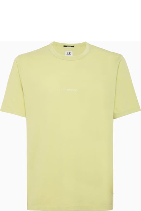 C.P. Company for Men C.P. Company C.p Company Jersey Garment Dyed Logo T-shirt