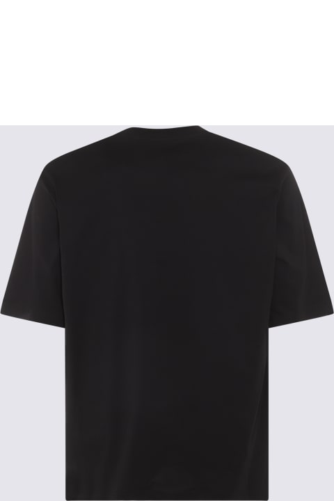 Moschino Topwear for Men Moschino Black Cotton T-shirt