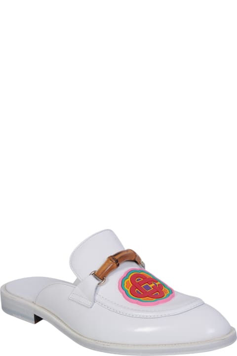 Other Shoes for Men Casablanca White Monogram Memphis Mules
