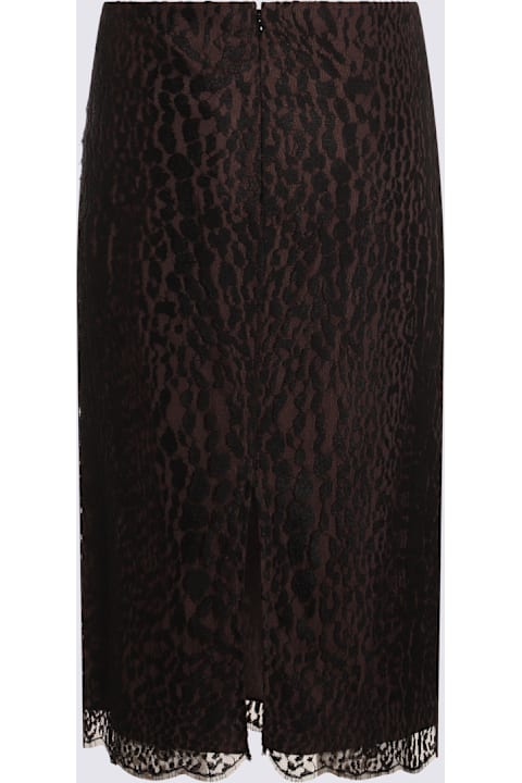 Homeware Tom Ford Black And Brown Skirt
