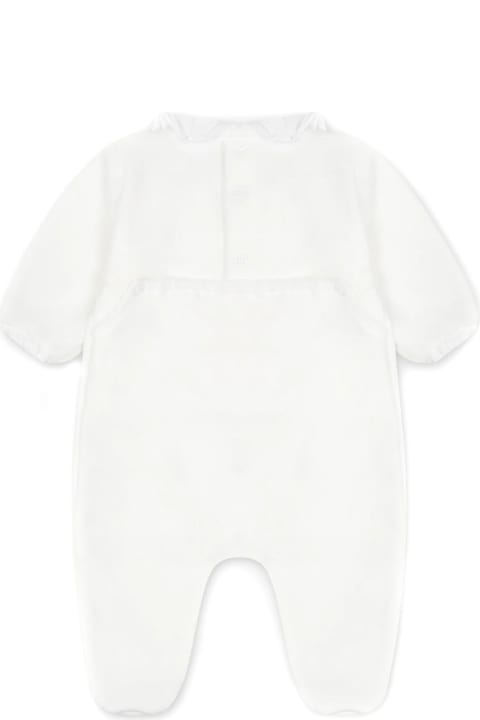Bodysuits & Sets for Baby Girls Little Bear Little Bear Dresses White