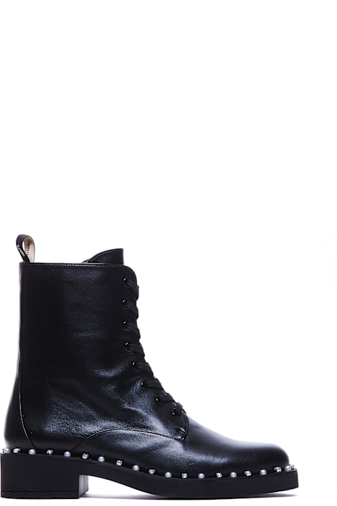 Stuart Weitzman Boots for Women Stuart Weitzman Reverie Lace Up Booties