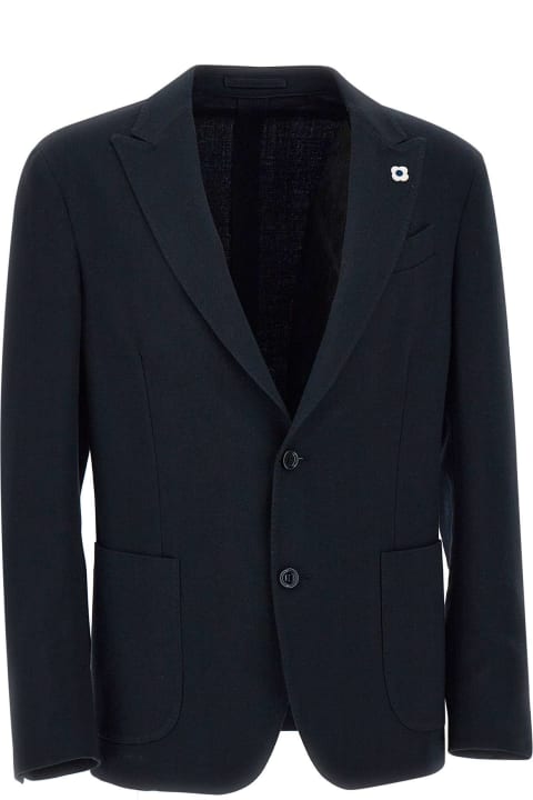 Lardini Coats & Jackets for Men Lardini Wool And Cotton Blazer