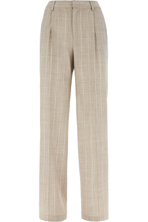 PT Torino Clothing for Women PT Torino Embroidered Stretch Wool Pants