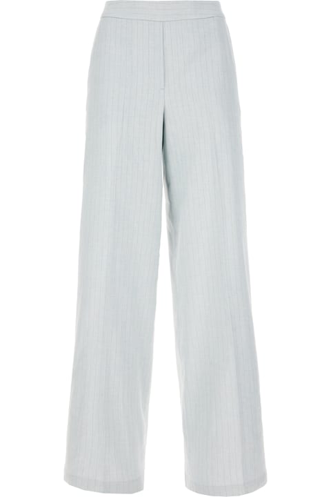 Paul Smith for Women Paul Smith Embroidered Cotton Blend Pants