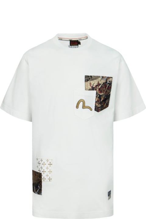 メンズ Evisuのウェア Evisu Evisu T-shirts And Polos White