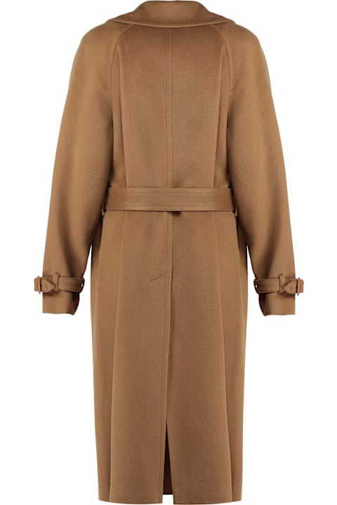 Celine معاطف وجواكت لـ السيدات Celine Chesterfield Camelwool Coat