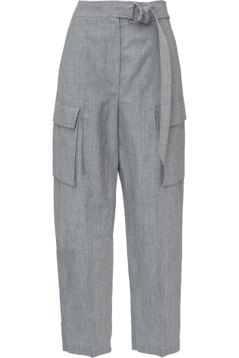 Brunello Cucinelli Clothing for Women Brunello Cucinelli Trousers With Belt