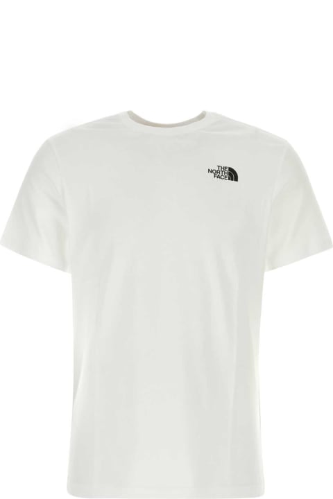 The North Face for Men The North Face White Cotton T-shirt