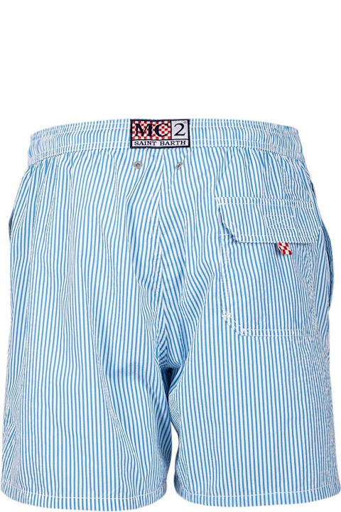 MC2 Saint Barth Pants for Men MC2 Saint Barth Patmos Mid-length Swim Shorts MC2 Saint Barth