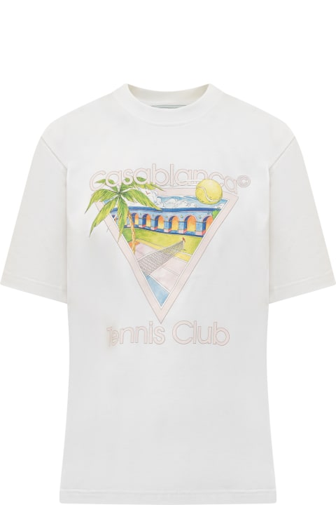 Casablanca Clothing for Men Casablanca Tennis Club T-shirt