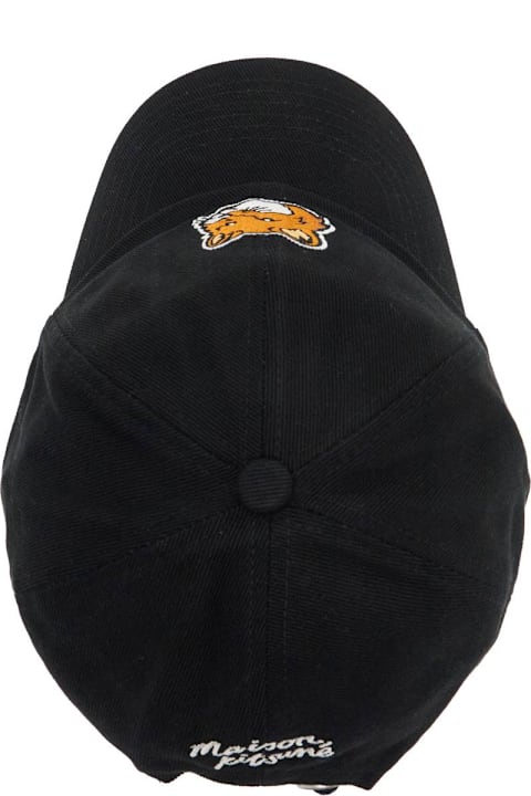 Maison Kitsuné for Men Maison Kitsuné Fox Head Baseball Cap