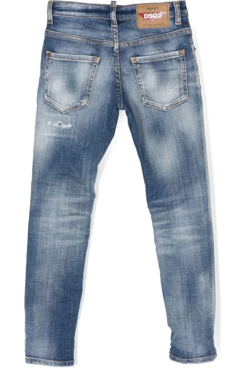Bottoms for Boys Dsquared2 Dsquared2 Jeans Blue