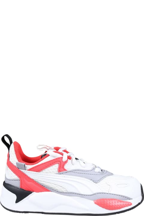 Shoes for Boys Puma Rs Efekt White Low Sneakers For Boy