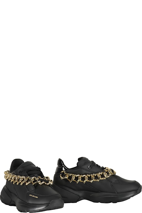 Love Moschino Sneakers for Women Love Moschino Leather Low-top Sneakers