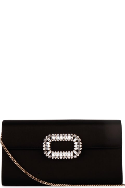 Roger Vivier Envelope Flap Sexy Choc Buckle
