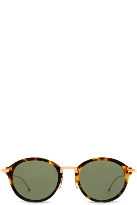 Accessories for Men Thom Browne Ues011a Med Brown Sunglasses