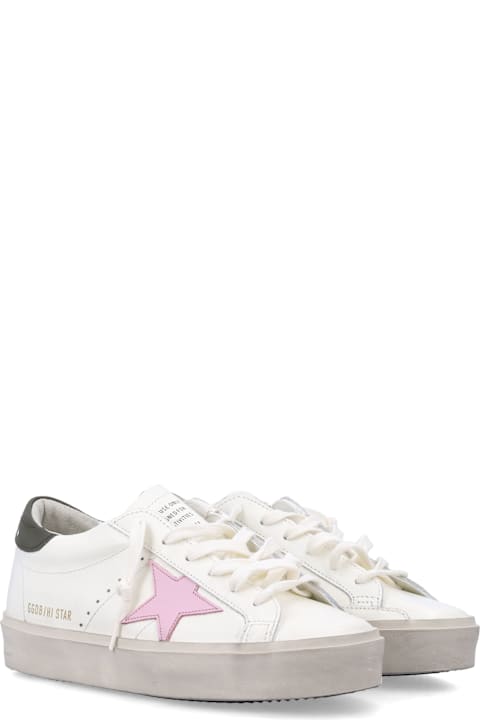 أدوات منزلية Golden Goose Hi Star Woman
s Sneakers