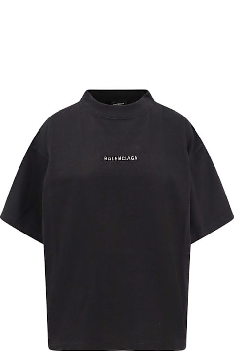 Homeware Balenciaga Black Cotton T-shirt