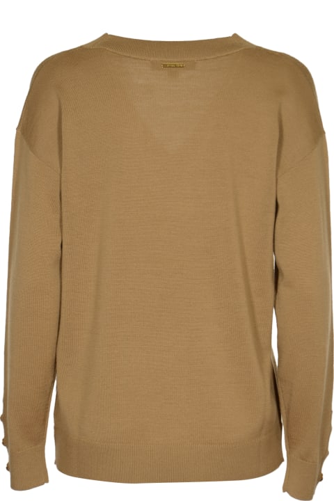 Homeware MICHAEL Michael Kors Vneck Rib Trim Sweater