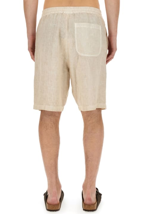 120% Lino Pants for Men 120% Lino Linen Bermuda Shorts