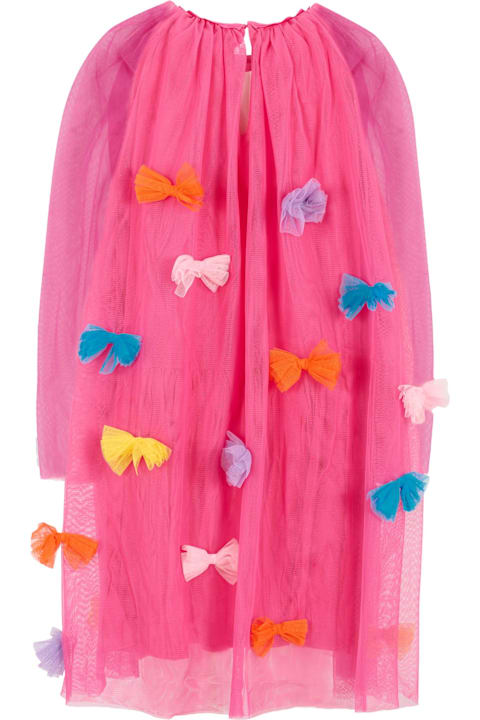 Homeware Stella McCartney Kids Fuchsia Dress For Girl With Flowers