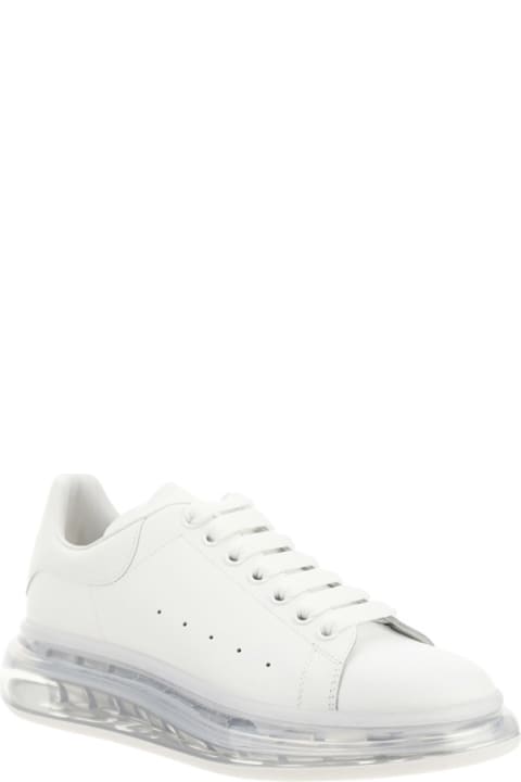 Shoes for Men Alexander McQueen Oversized Sole Leather Sneakers
