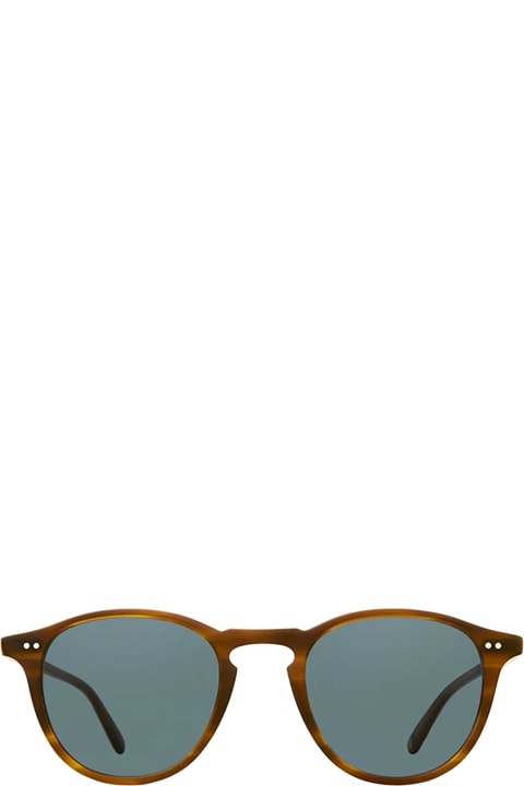 Garrett Leight Eyewear for Men Garrett Leight Hampton Sun Matte Saddle Tortoise Sunglasses